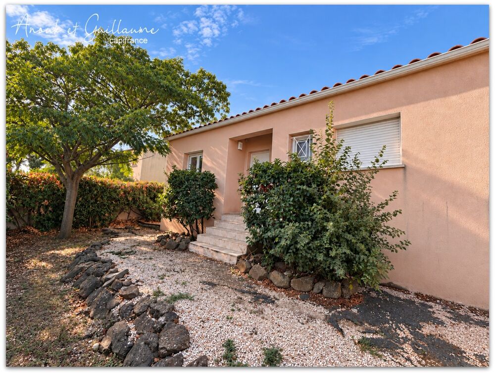 Vente Villa Exclusivité - Villa de 112m² habitable environ 4 pièces avec jardin et garage – Lézeignan-la-cèbe (34120) Lezignan la cebe