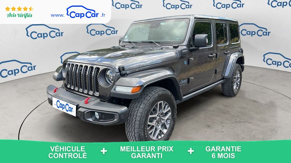 Wrangler JLU IV 2.0 4XE 380 First Edition - Automatique 2021 occasion 63790 Chambon Sur Lac