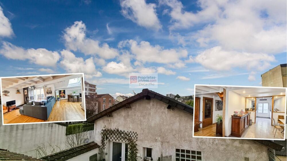 Duplex BE sans vis-à-vis 4 pièces 75 m2 Chaville centre-ville