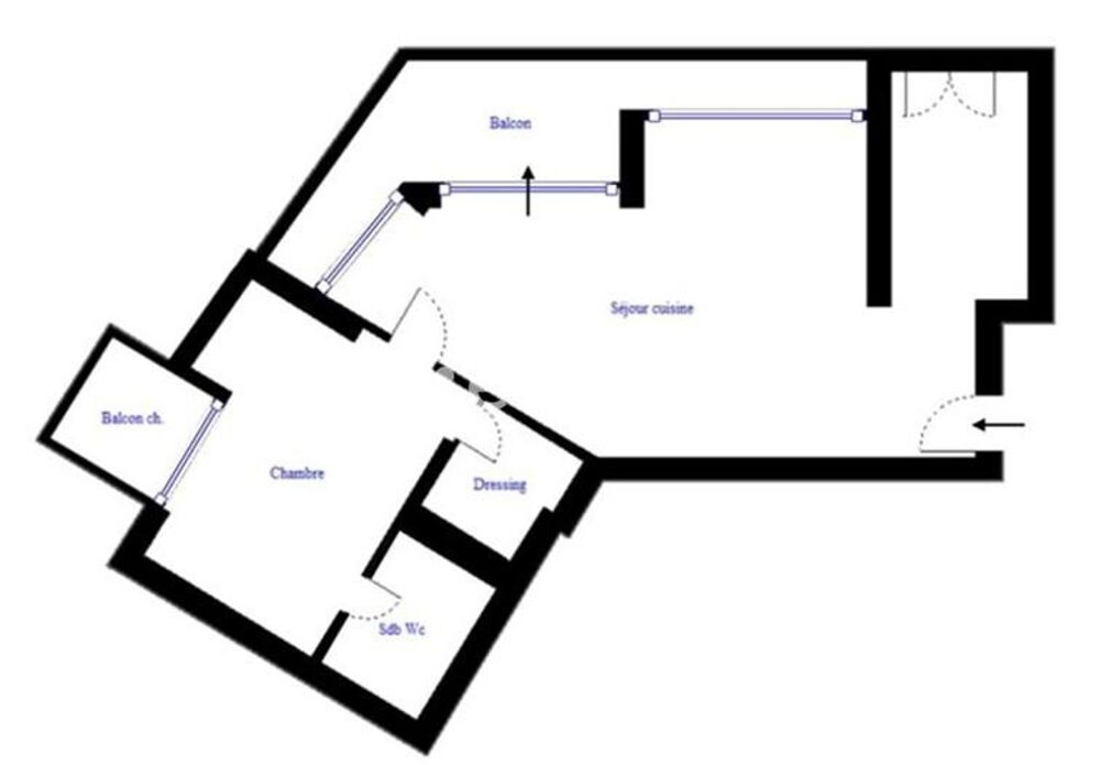 Vente Appartement T2 Paris 16