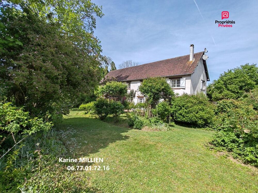 MUZY 27650 Maison individuelle - 1 étage - 5 chambres - Dépendance aménagée - Double garage - Terrain - 547000 HAI