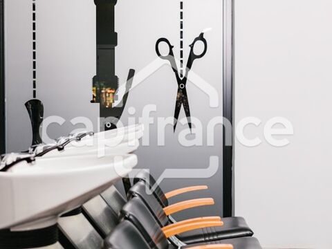   Salon de coiffure mixte à vendre secteur Caluire (69), salon de coiffure de 119 m², entièrement refait, emplacement n°1 et équip 