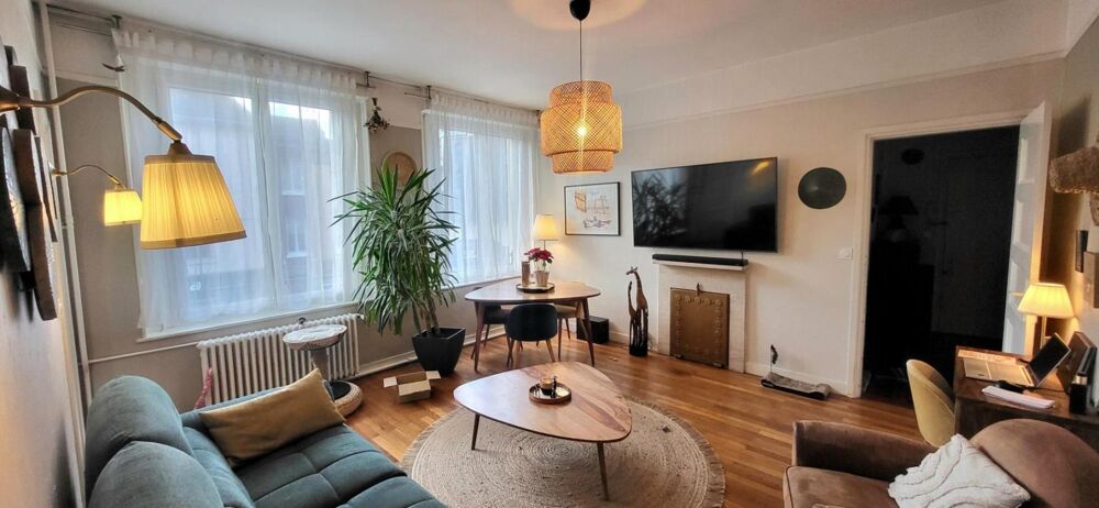 Rouen proche clinique de l'Europe : Superbe Appt 92 m² - 1er E - 3 Ch - PK ext facile ... Opportunité à saisir !