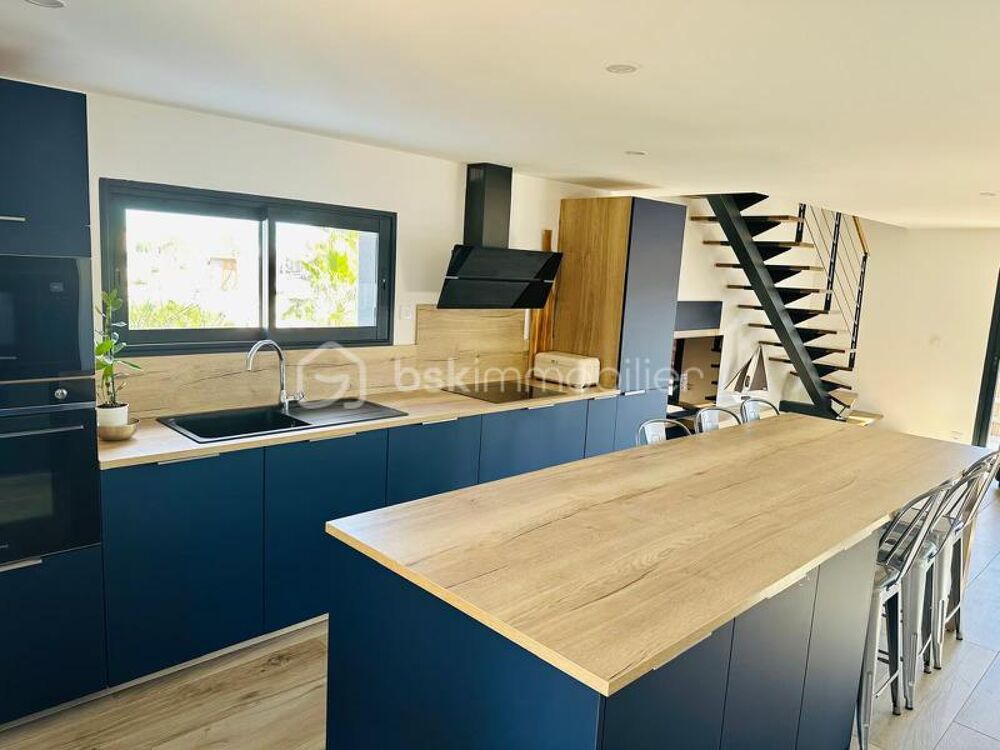 Vente Maison PROCHE PLAGES, VILLA MODERNE DE 92 M AVEC STUDIO INDPENDANT ET PISCINE  CONTRE-COURANT  FRONTIGNAN Frontignan