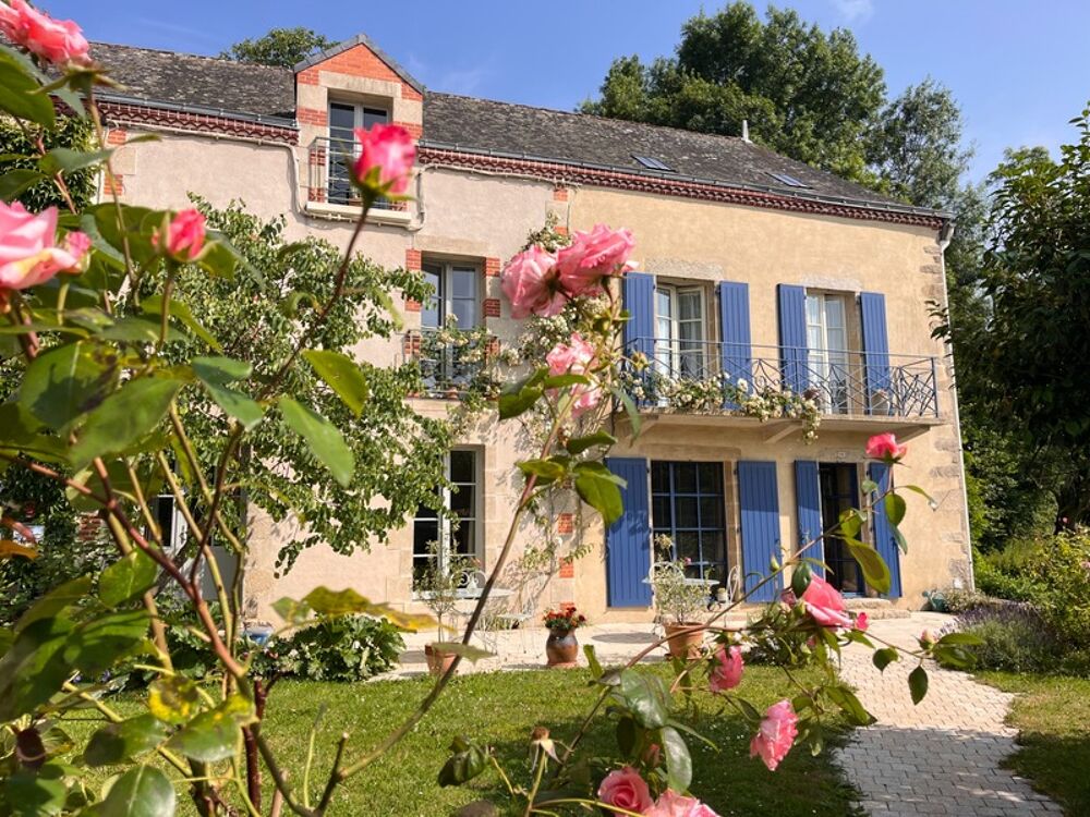 Vente Maison MALLIEVRE, BORD DE SEVRE, CADRE BUCOLIQUE & AUTHENTIQUE, DEMEURE COMPOSEE DE 2 MAISONS JUMELEES AVEC JARDIN, GARAGE, CAVE, 28700 Mallievre