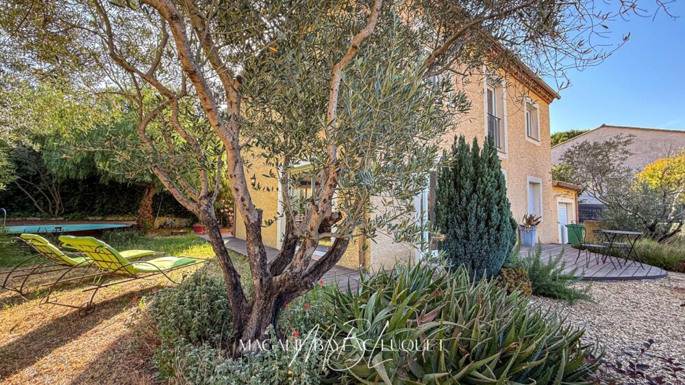 Vente Maison BÉZIERS MAISON FAMILIALE D'ENVIRON 139 M²  3 CHAMBRES + BUREAU  JARDIN ARBORÉ  PISCINE  GARAGE Beziers