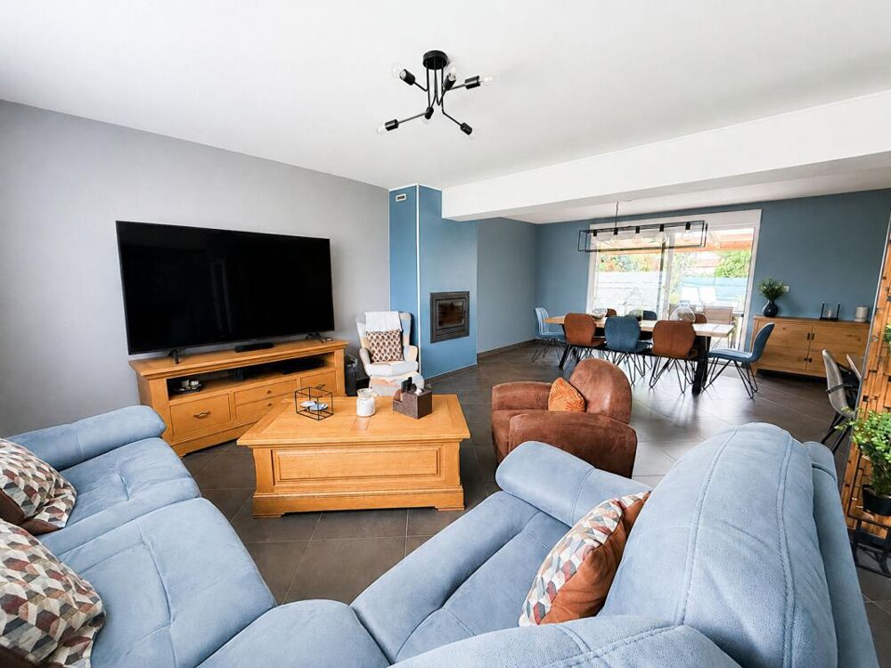 Maison individuelle,128M² au sol , 3 chambres, garage, jardin