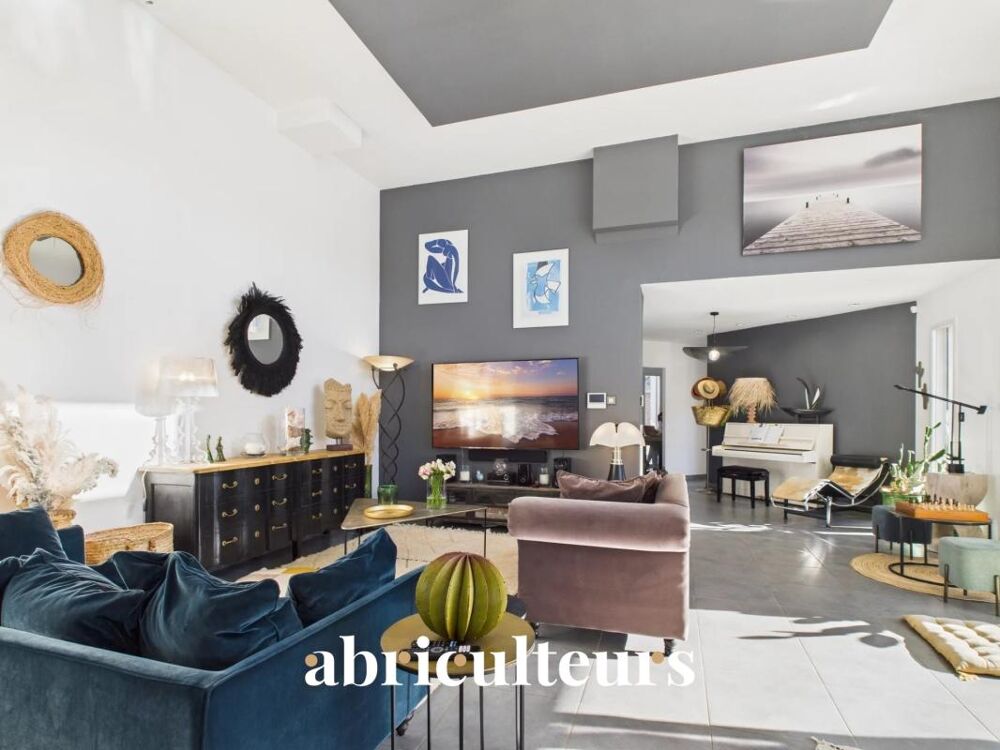 Vente Maison Villa contemporaine d'exception avec piscine chauffée en vente à 3 km de Calvisson (30114) Calvisson