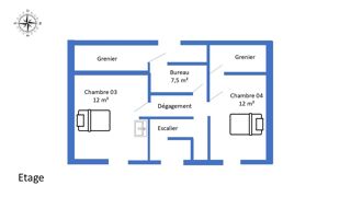  Maison à vendre 6 pièces 111 m²