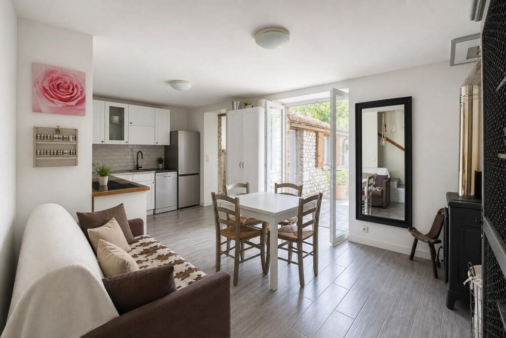 Propriété avec maison, grange, hangar, terrain 1672m²