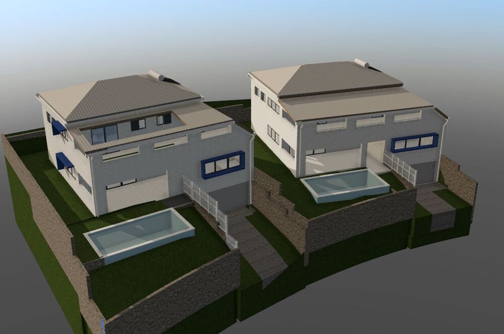Location Villa Grand Bois - Villa neuve de type F6/7 défiscalisée de 196.94m²(SH) sur 3 niveaux avec piscine Saint pierre