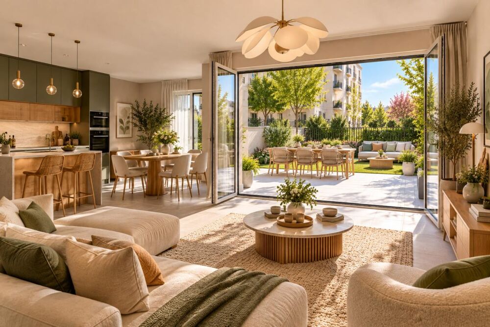 Vente Duplex/Triplex RARE : SUPERBE DUPLEX T4 avec TERRASSE et JARDIN -esprit MAISON Le plessis robinson