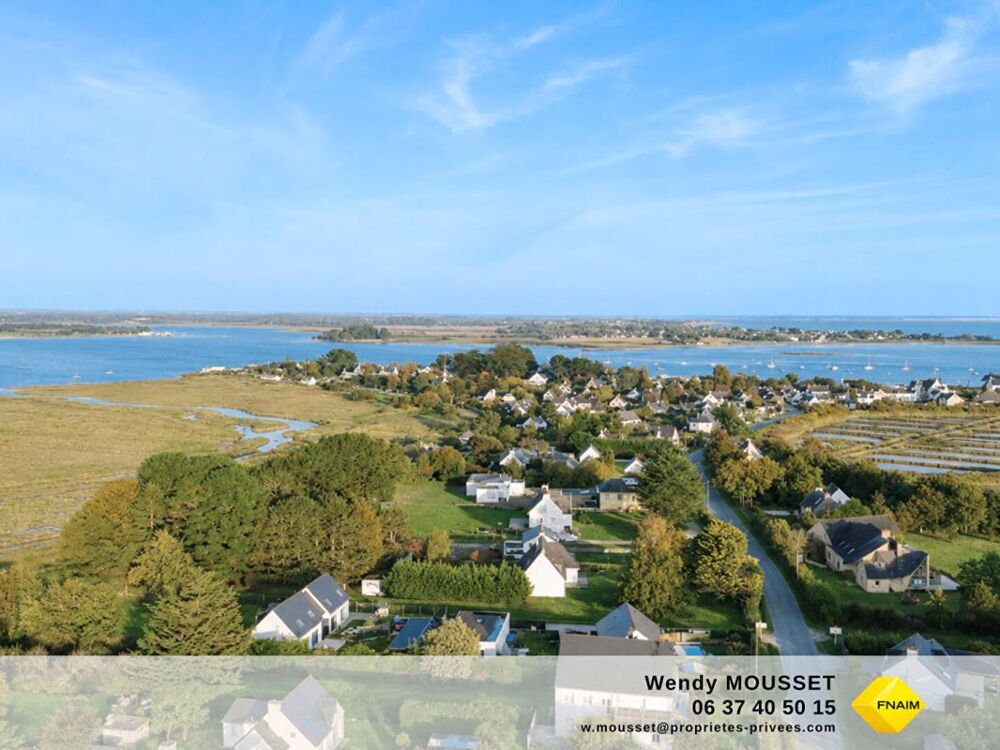Vente Terrain À 5 min de la plage · Terrain constructible de 1200 m² · Presqu'île de Rhuys Le tour du parc