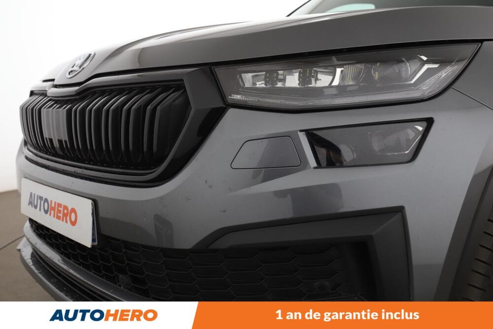 Kodiaq 2.0 TDI SCR Sportline DSG7 7PL 150 ch 2022 occasion 92130 Issy-les-Moulineaux