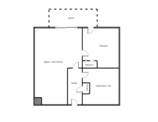  Appartement à vendre 2 pièces 37 m²