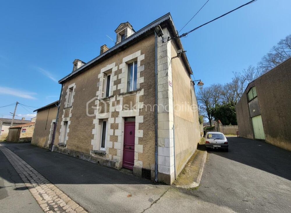 ? Maison de caractère  191 m²  Centre de Mirebeau  4 chambres, grange et cave