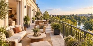 Vente Appartement EXCEPTION – 5 PIÈCES AU 4E ÉTAGE – GARE DE PUTEAUX À 6 MIN À PIED – TERRASSE D'ENVIRON 31 M² Puteaux