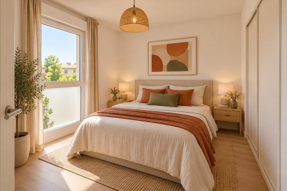 Vente Appartement **Deux chambres, un balcon et les commerces à pied à Montussan !** Montussan