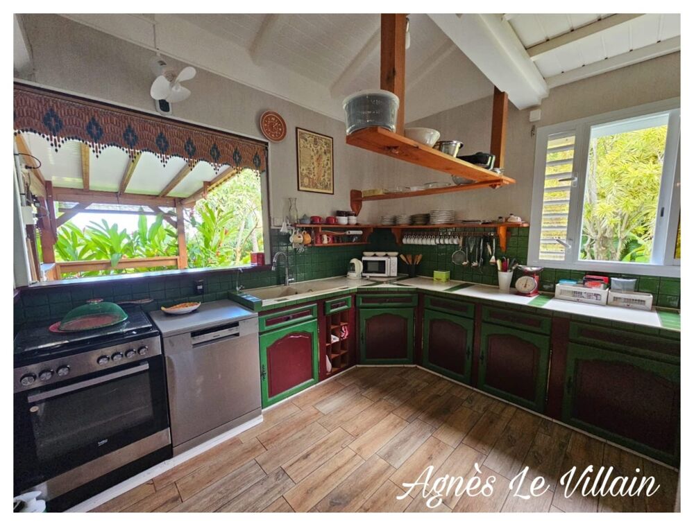Vente Maison Villa Piscine + Appartement T3 Vue Mer Bouillante