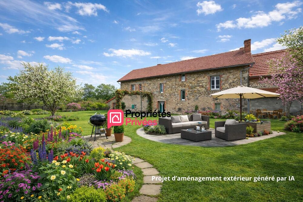 Maison T6 avec dépendances à vendre Saint Priest Des Champs de 200 m2