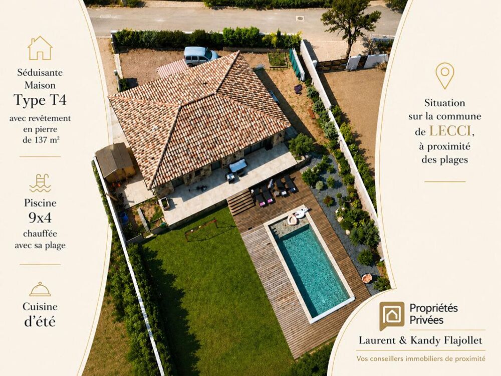 Maison 5 pièces 137 m² · à Lecci · 137 m² · 895 000 €