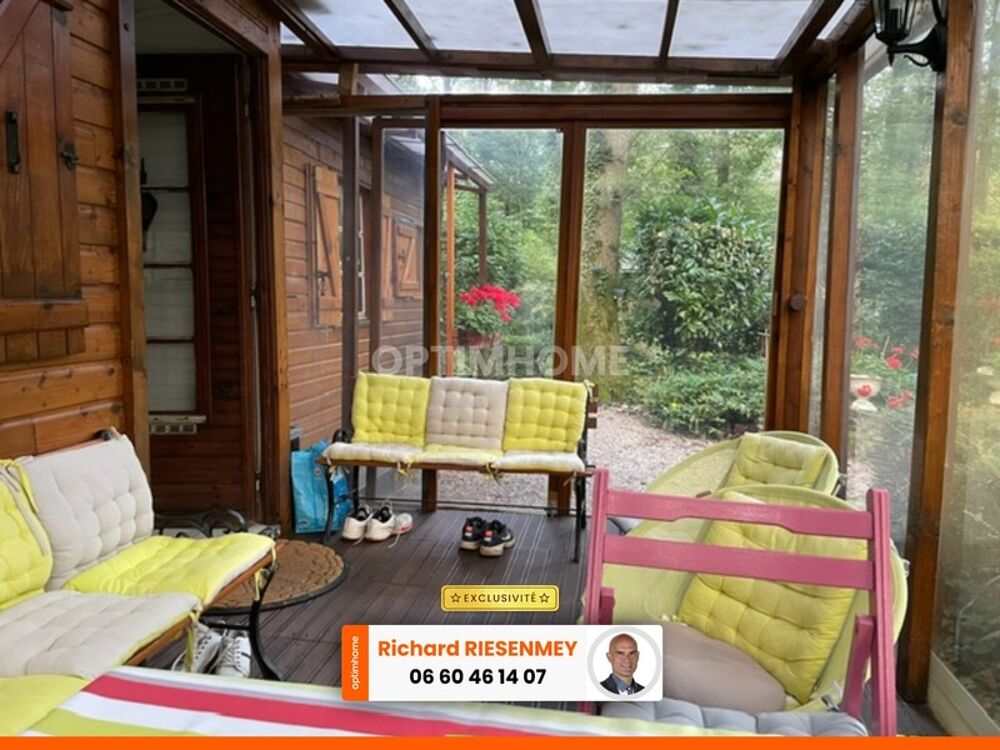 Chalet à vendre 3 pièces 30m² plus veranda 10.50m² à SAINT CHERON (91) camping