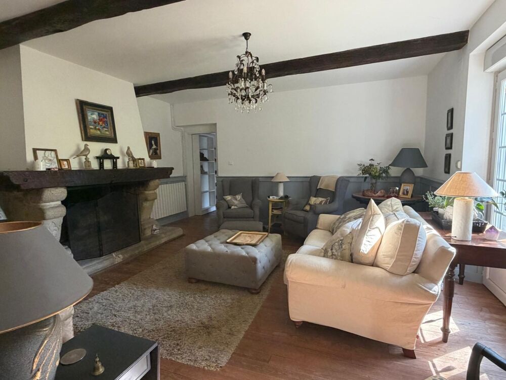 Vente Maison PLAISANCE(32) du Gers: AUTHENTIQUE LONGERE XVIIIs de 240m2, 4chambres, sur jardin paysagé clos de 2.500m2 et piscine hors sol, p Plaisance