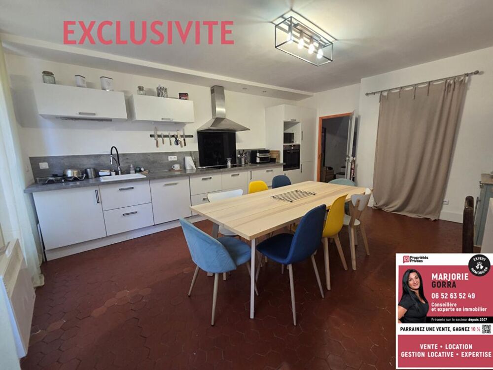 ROUGIERS MAISON DE VILLAGE T3/4 avec GARAGE