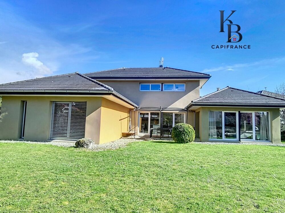 Location Villa à louer VETRAZ MONTHOUX Villa d'Architecte T4 de 181 m² - Terrain de 1 224,00 m² Vetraz monthoux