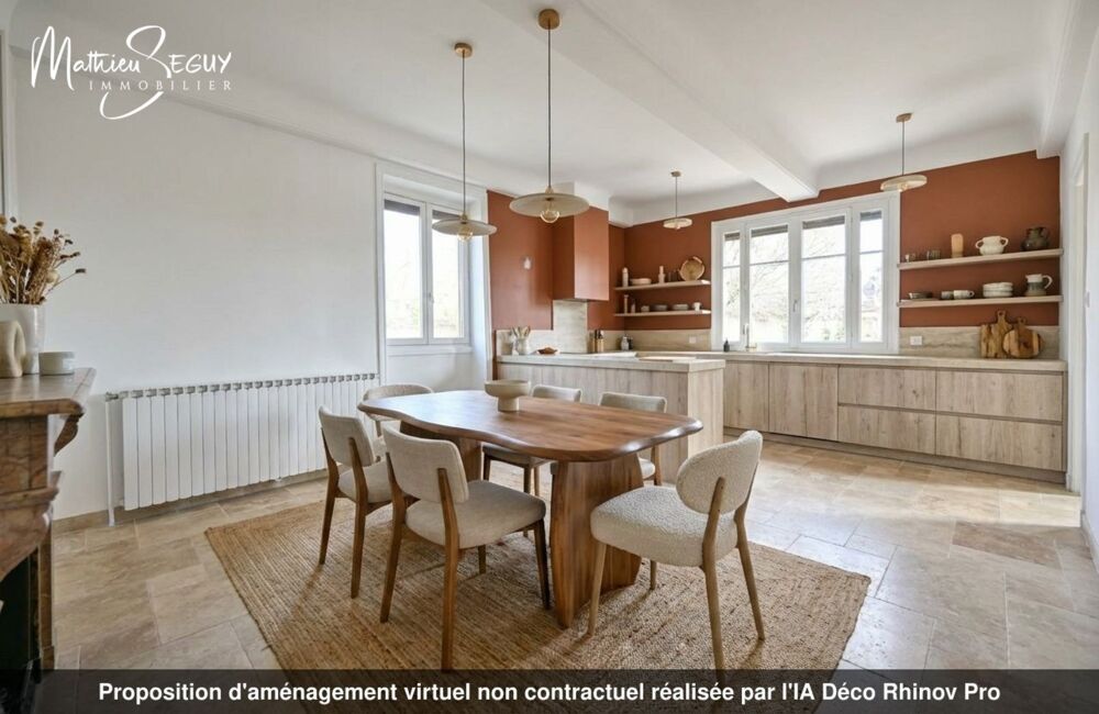 MILLERY  Beau potentiel pour cette maison P7 avec jardin, sous-sol et dépendances