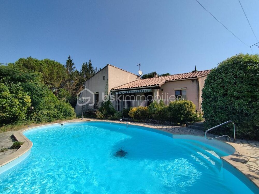 Vente Villa maison avec annexe sur 4000 m² de terrain Gignac