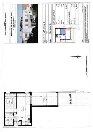  Appartement à vendre 2 pièces 47 m²