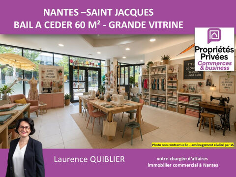 44200 NANTES, SAINT JACQUES - BAIL A CEDER LOCAL 60 M&sup2; 18200 44200 Nantes