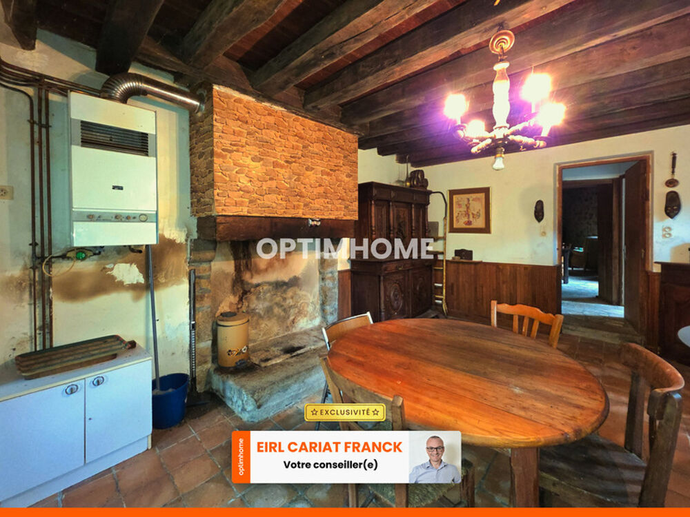 Vente Maison MAISON EN PIERRE DE 120 M2, L'ENSEMBLE SUR 1014 M² DE TERRAIN Saint priest la feuille