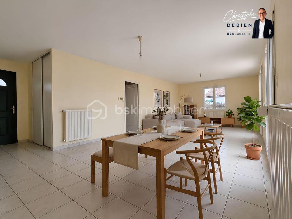 PAVILLON DE 2002 SUR 560 M² DE TERRAIN  3 CHAMBRES  JARDIN ET TERRASSE