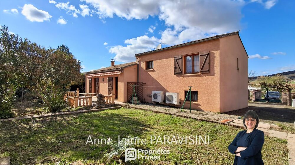 Limoux Maison de 124 m2 sur un terrain clos et arboré de 1100m²