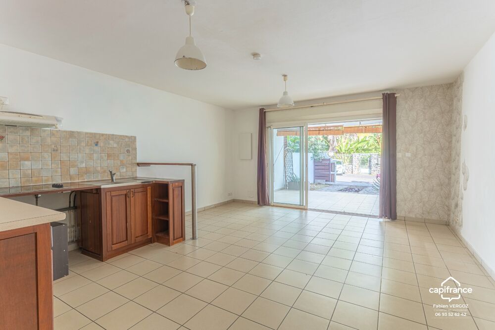 Vente Appartement T2 avec varangue et jardins à Trou d'Eau La saline les bains