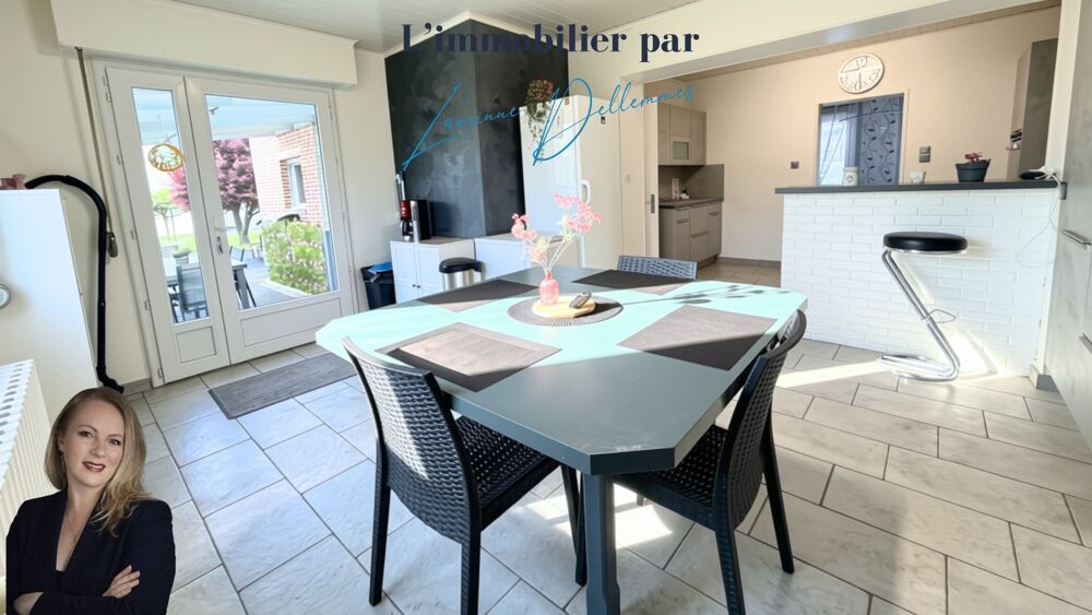 Charmante maison semi plain-pied et semi individuelle au calme dans un secteur prisé - 5 chambres - 155m2  Nivelle (en belle ca
