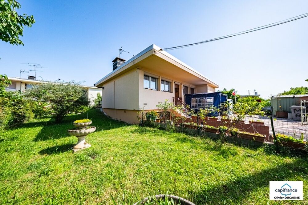 Maison à vendre en viager occupé 4 pièces GENLIS (21) avec terrain clos et sous-sol complet