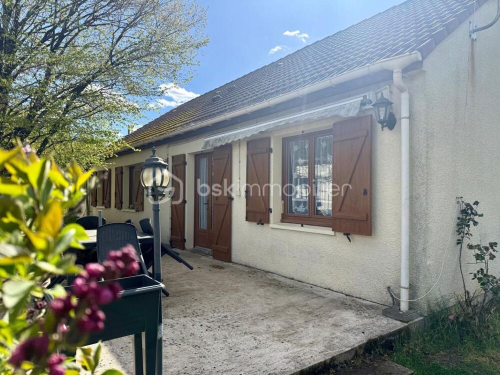 Pavillon familial de plain-pied 123 m², 4 chambres, terrain clos et arboré