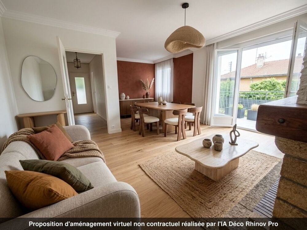 MAISON DE 100M² AVEC 4 CHAMBRES ET BEAU TERRAIN PLAT DE 1382M² ET POSSIBILITE DE DIVISION PARCELLAIRE SUR SECTEUR TRES CALME A U