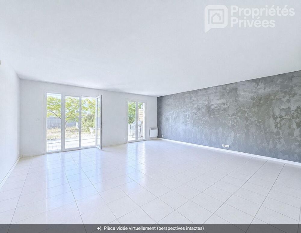 Maison plain-pied avec jardin et garage - 3 pièces 80 m²