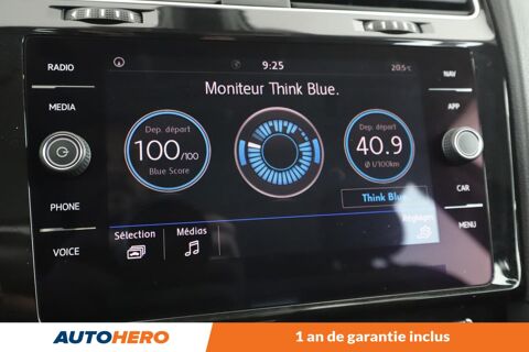 Golf VII 1.5 TSI EVO IQ.Drive DSG7 5P 150 ch 2020 occasion 92130 Issy-les-Moulineaux