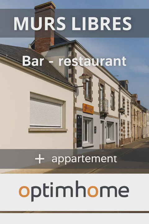 &Agrave; vendre – Murs commerciaux libres - Bar Restaurant - avec appartement de fonction – secteur Redon (10 min) 158000 35600 Redon