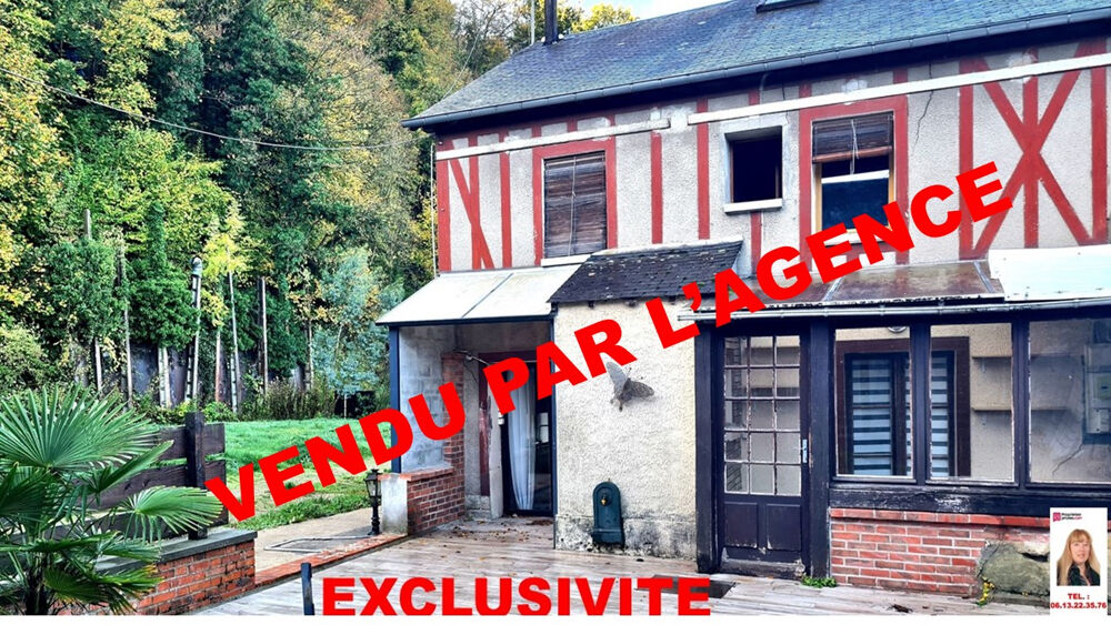 VENDU PAR L'AGENCE - Exclusivité - Les Andelys centre ville 27700 - Maison de 89 m2 2 chambres + 1 pièce servant de chambre - b