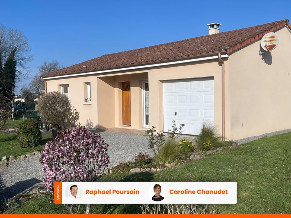 Maison 3 pièces 61 m² à Chateauponsac