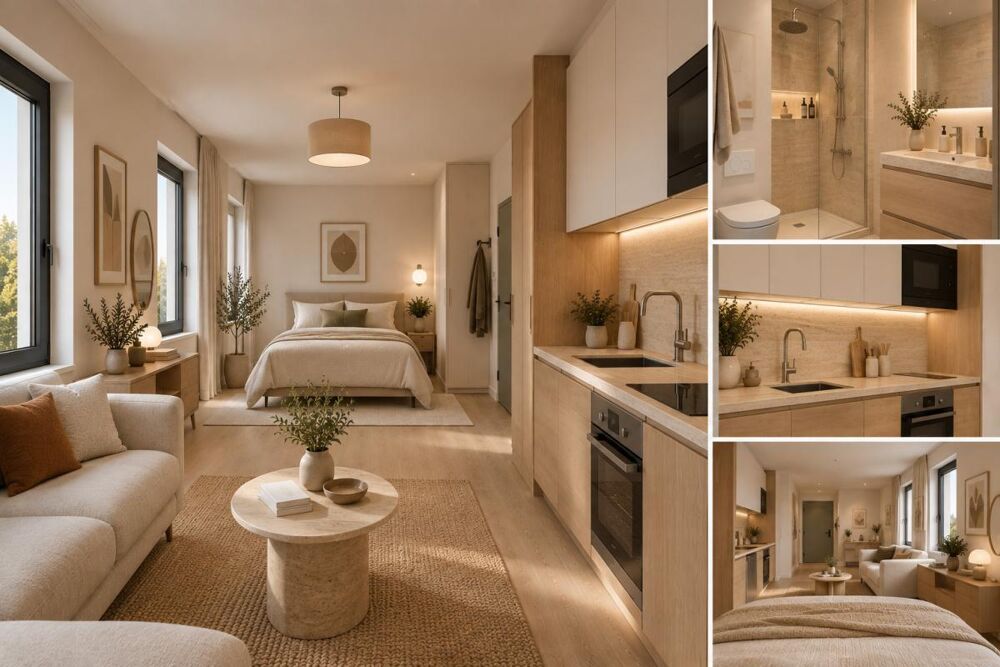 UN STUDIO PENSE COMME UN VRAI PETIT APPARTEMENT
