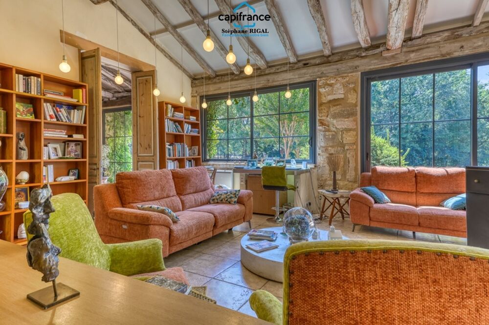Vente Propriété/Château Propriete à vendre à Beaumontois en Périgord, Maison et gîte de 340m2 habitables sur 1,7ha avec piscine Sainte sabine born