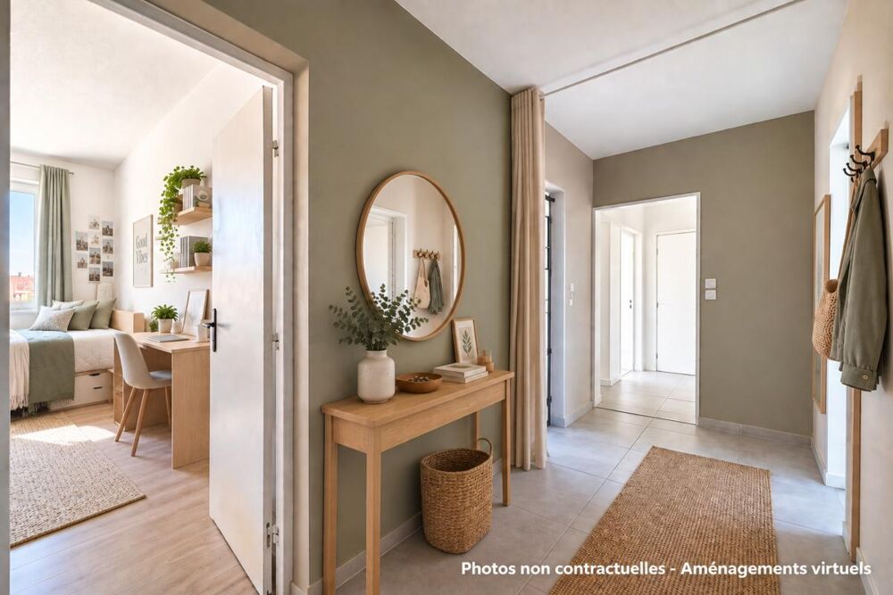 Vente appartement 3 chambres double exposition très lumineux