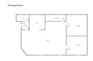  Appartement  louer 3 pices 57 m